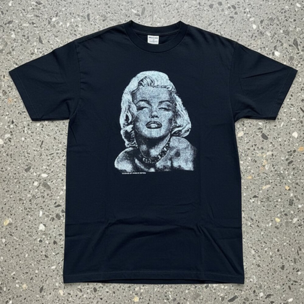 Marilyn Monroe Vintage Portrait Graphic Tee | Classic Hollywood Icon Shirt